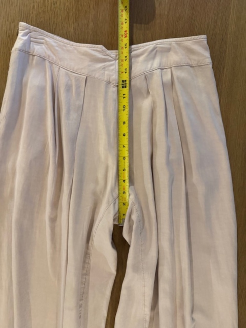 Anthropologie. Pilcro Linen Palazzo Trouser Pants. 28 - Picture 7 of 12